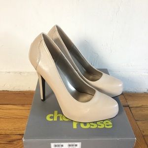 Charlotte Russe Nude Pumps Size 6